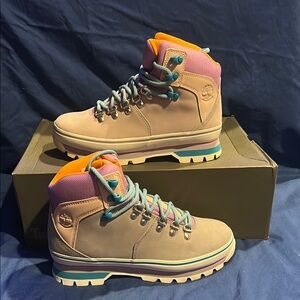 Timberland- Euro Hiker, WP L/F Hiker Medium Grey Nubuck, 6.0 women QS
